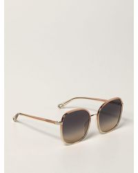 Chloé Sunglasses In Acetate And Metal - Multicolour