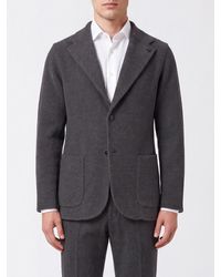 Lardini - Einreihiger Blazer Aus Schurwolle Und Kaschmir Mit Zwei-Knopf-Verschluss - Lyst