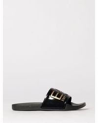 EA7 - Gummi-Sliders Mit Logo-Print - Lyst
