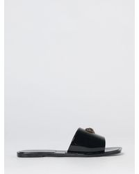 Kurt Geiger - Maddison Pvc Slide Sandals With Square Toe - Lyst