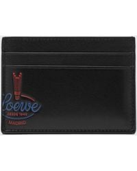 Loewe - Flaches Kartenetui Aus Kalbsleder Mit Geprägtem Anagram-Logo - Lyst