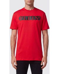 Philipp Plein - Cotton Crew Neck T-Shirt With Contrasting Logo Lettering Print - Lyst
