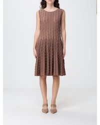 Antonino Valenti - Papavero Off-The-Shoulder Knit Mini Dress - Lyst