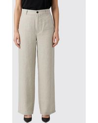 Barena - Wide-Leg Linen Blend Trousers - Lyst