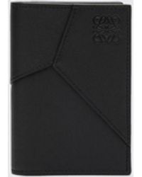 Loewe - Puzzle Smooth Calfskin Leather Bifold Card Holder - Lyst