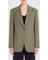 FEDERICA TOSI - Single Breasted Tencel Blazer - Lyst