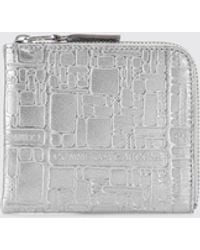 Comme des Garçons - Comme Des Gar&Ccedil	Ons Laminated Leather Credit Card Holder - Lyst