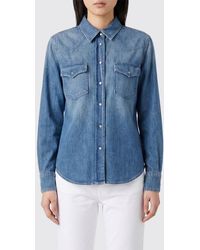 Dondup - Cotton Denim Shirt - Lyst