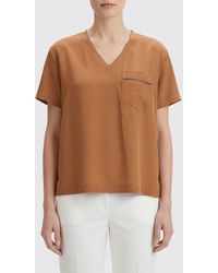 Fabiana Filippi - Viscose Blend T-Shirt - Lyst