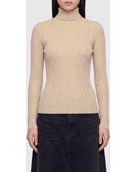 Fabiana Filippi - Slim Fit Long-Sleeved Pleated Turtleneck Sweater - Lyst