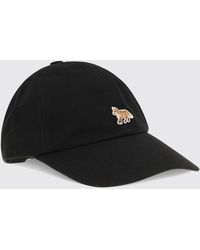 Maison Kitsuné - Maison Kitsun&Eacute Cotton Baseball Cap With Chillax Fox Logo - Lyst
