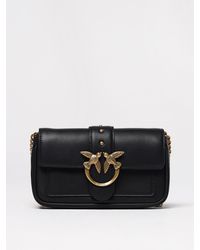 Pinko - Love Classic Mini Leather Bag - Lyst