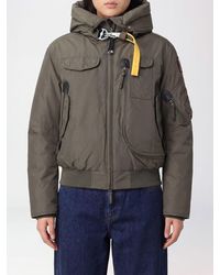 Parajumpers - Gobi Recycled Nylon Bomber Jacket With Hood And Hook - Lyst