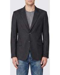 MM6 by Maison Margiela - Virgin Wool And Cotton Single-Breasted Blazer - Lyst