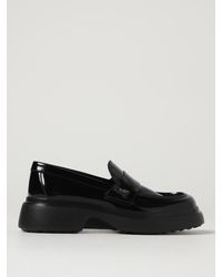 Tod's - Brushed Leather Loafers - Lyst