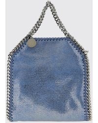 Stella McCartney - Falabella Mini Tote Bag With Chain Trims - Lyst