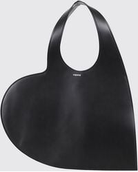 Coperni - Heart Smooth Leather Shoulder Bag With Heart Design - Lyst