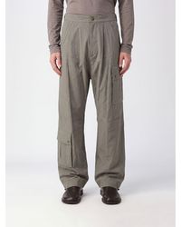 Vivienne Westwood - Wide-Leg Cotton Cargo Trousers With Embroidered Orb Logo - Lyst