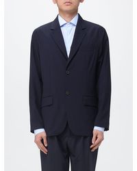 Emporio Armani - Single-Breasted Virgin Wool Blazer - Lyst