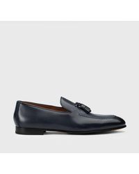 Doucal's - Leather Loafers With Tassels - Lyst