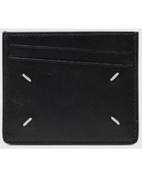 Maison Margiela - Four Stitches Grained Leather Card Holder - Lyst