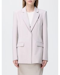 Patrizia Pepe - Single-Breasted Polyester Blazer - Lyst