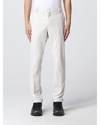 Dondup - Trousers With Metallic Logo - Lyst