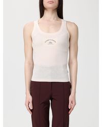 Elisabetta Franchi - Wool Top With Logo - Lyst