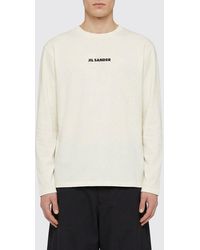 Jil Sander - Cotton Logo T-Shirt - Lyst
