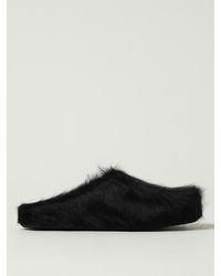 Marni - Sabots Aus Pelz - Lyst