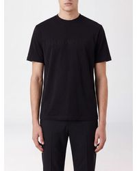 Emporio Armani - Basic Cotton T-Shirt - Lyst