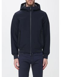 Heskimo - Nylon Hooded Windbreaker Jacket With Zip Closure - Lyst