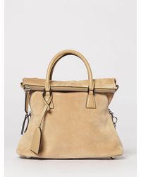 Maison Margiela - 5Ac Soft Suede Bag - Lyst