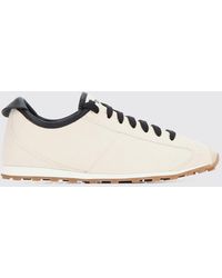 Jacquemus - Les Tennis Low-Top Canvas And Leather Trainers With Embroidered Logo - Lyst