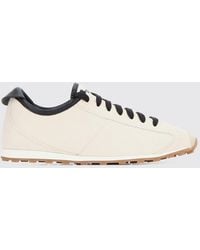 Jacquemus - Les Tennis Low-Top Canvas And Leather Trainers With Embroidered Logo - Lyst