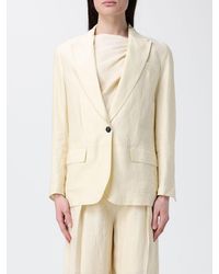 Tela - Linen Blend Single-Breasted Blazer - Lyst
