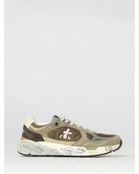 Premiata - Mase Suede And Canvas Sneakers - Lyst