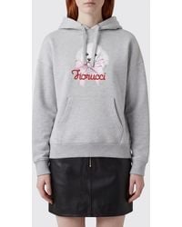 Fiorucci - Logo Cotton Hoodie - Lyst