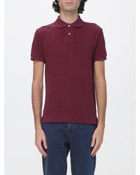 Polo Ralph Lauren - Slim Fit Cotton Polo Shirt With Pony Logo Embroidery - Lyst