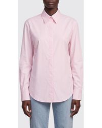 FEDERICA TOSI - Classic Cotton Poplin Shirt - Lyst