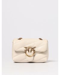 Pinko - Love Puff Baby Quilted Nappa Bag - Lyst