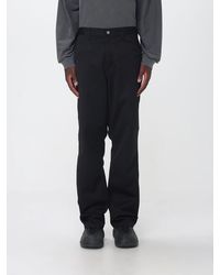 Carhartt - Simple Wide-Leg Cotton-Blend Trousers With Rear Logo - Lyst