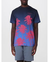 Moschino - Graphic Print Cotton T-Shirt With Contrast Logo - Lyst