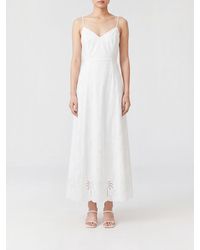 MC2 Saint Barth - A-Line Midi Dress - Lyst