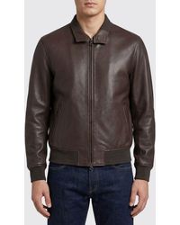 Stewart - Leather Jacket - Lyst