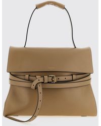 Moschino - Tie Me Nappa Leather Bag - Lyst