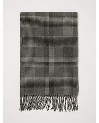 Polo Ralph Lauren - Prince Of Wales Check Wool And Cashmere Scarf - Lyst