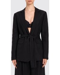 Twinset - Linen Blend Blazer - Lyst