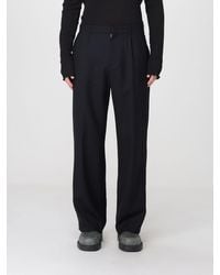 Our Legacy - Pleated Wool Chino Trousers With Mid-Rise Waist - Lyst