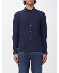Zanone - Knit Polo Shirt - Lyst
